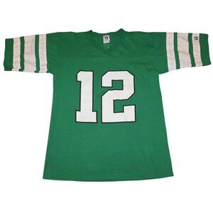 Vintage 1990s Randall Cunningham Philadelphia Eagles Logo 7 T-Shirt Jersey Med